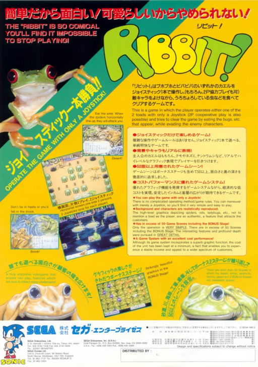 Ribbit! MAME 2003 Plus GAME ROM ISO