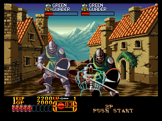 Mini Test : CROSSED SWORDS 2 sur NEO·GEO CD 