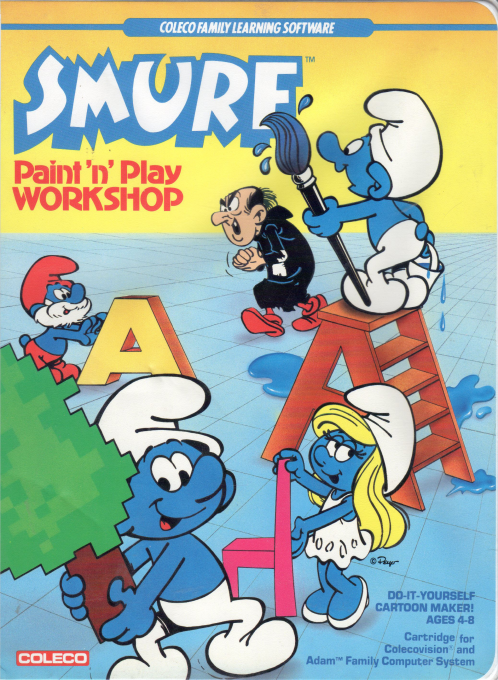 Smurf - Paint 'n' Play WORKSHOP
