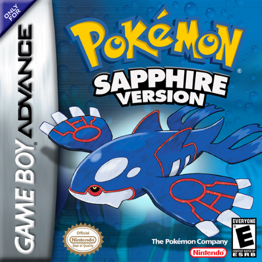 Insert (Inlay) Pokemon Sapphire miniatura 2