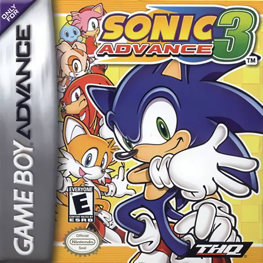 Insert (Inlay) Sonic Advance 3 (Game Boy Advance) miniatura 2