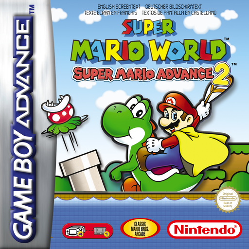 Insert (Inlay) Super Mario Advance 2: Super Mario World (Game Boy Advance) miniatura 2