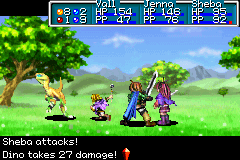 Protector juego Golden Sun: The Lost Age (Game Boy Advance) miniatura 4
