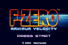 F-Zero: Maximum Velocity (Game Boy Advance) miniatura 2