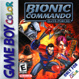Caja Bionic Commando: Elite Forces (Game Boy Color)