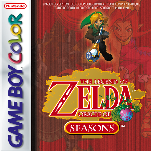 Caja The Legend of Zelda: Oracle of Seasons (Game Boy Color)