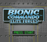 Insert (Inlay) Bionic Commando: Elite Forces (Game Boy Color) miniatura 3