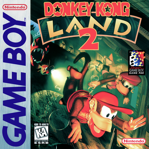 Insert (Inlay) Donkey Kong Land 2 (Game Boy) miniatura 2