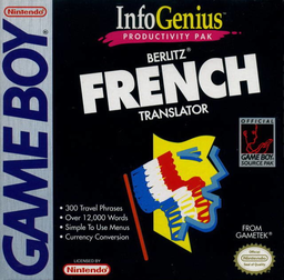 InfoGenius Productivity Pak - Berlitz French Translator