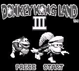 Insert (Inlay) Donkey Kong Land III (Game Boy) miniatura 3