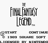 Insert (Inlay) Final Fantasy Legend miniatura 3