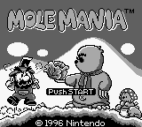 Insert (Inlay) Mole Mania (Game Boy) miniatura 3