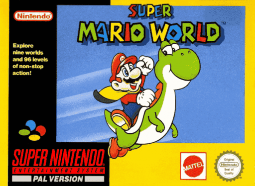 Caja Super Mario World (Super Nintendo)