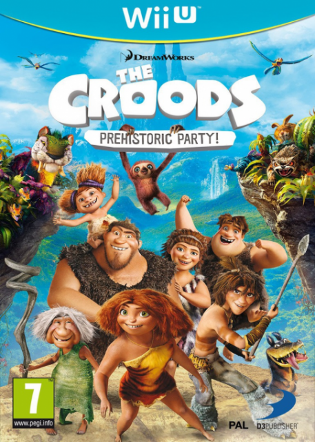DreamWorks The Croods - Prehistoric Party! box art