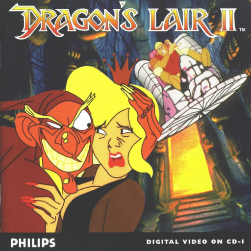 Dragon's Lair II - Time Warp box art