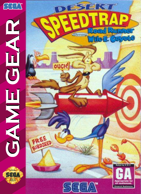 Desert Speedtrap Starring Road Runner and Wile E. Coyote