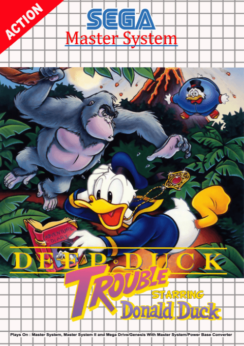 Deep Duck Trouble Starring Donald Duck