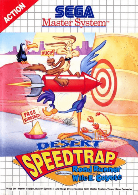 Desert Speedtrap Starring Road Runner and Wile E. Coyote