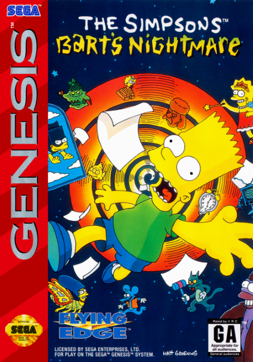 Simpsons – Bart’s Nightmare