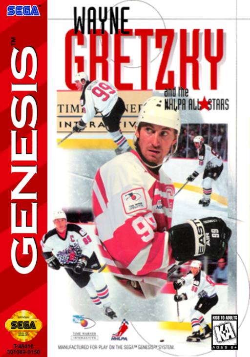 Wayne Gretzky and the NHLPA All-Stars