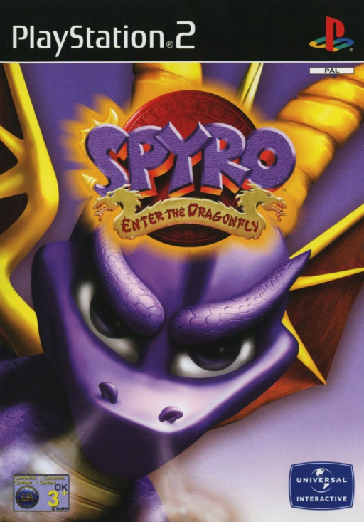 Spyro - Enter the Dragonfly (Europe, Australia) box art