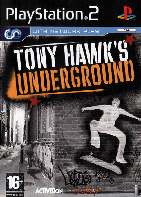 Tony Hawk's Underground (Italy) box art